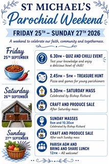 St Michael Weekend 2026